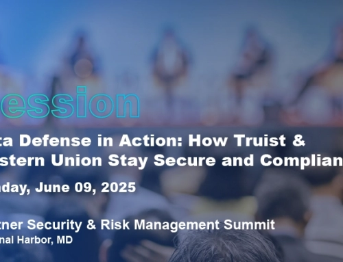 PKWARE Presenting with Truist and Western Union at The Gartner Security and Risk Conference