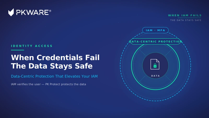 Data-centric protection staying with the data to close the gaps IAM leaves open